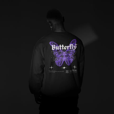 Butterfly Crewneck